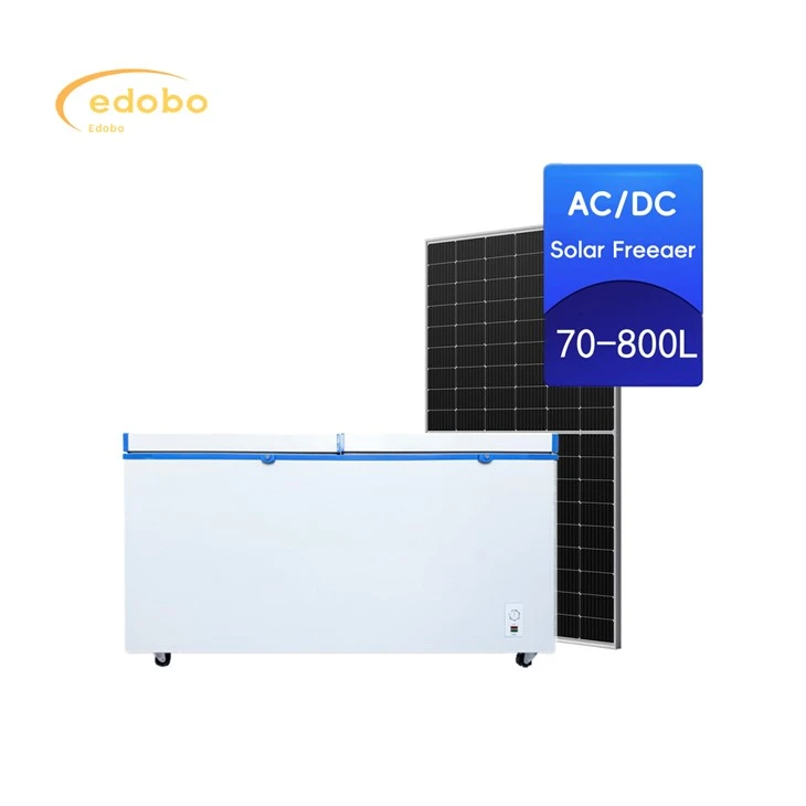 Energy Saving AC/DC Solar Deep Freezer Refrigerator For Household Use