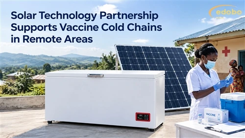 Solar Technology Partnership Supports Vaccine Cold Chains in Remote Areas