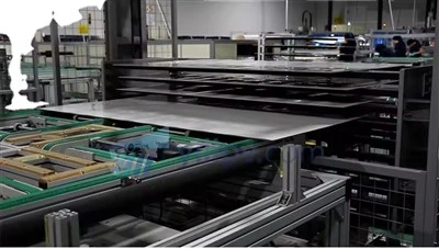 100MW Solar Panel Production Line Composition