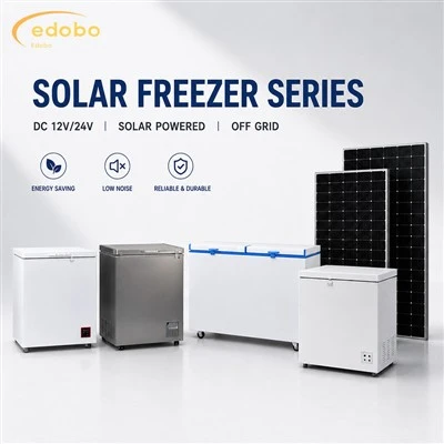 108L 158L 208L 258L DC 12V 24V Solar Chest Freezer With Low Power Consumption