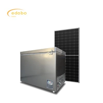 Edobo Solar AC/DC Solar Refrigerator Freezer For Home Use