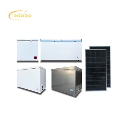 Soalr Power Freezer DC Power Compressor Battery Powered Refrigerator